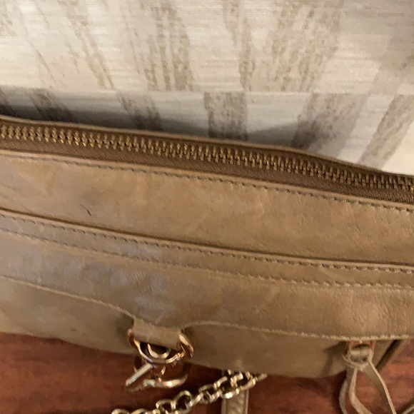 Rebecca minkoff Taupe leather crossbody 81/2 wide - Picture 9 of 9